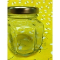 5.5oz Oval-Hexagon Jar w/lids